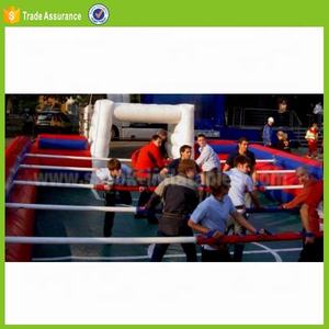 China Opblaasbare Spel Opblaasbare Tafel Voetbal Tafelvoetbal Veld Voor Koop Opblaasbare Voetbal Toss Spel - Product Image 4