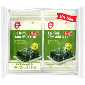 Feuilles d'algues grillées Golden Sea Sedge Yakinor, Snacks d'algues, Algues grillées, Sushi Nori - Product Image 1