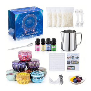 กล่องเทียนหอมหรูหราแบบกำหนดเองพร้อมโลโก้สำหรับขวดแบรนด์ดัง ชุดโปรแกรมนำเสนอสินค้าขายปลีกน้ำมันหอมระเหยผสมถั่วเหลือง - Product Image 1