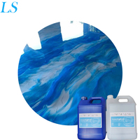Huami amazhinin — peinture liquide 3d pour sol décoratif en époxy, à nivellement automatique