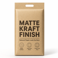 Sac en papier kraft blanc HONPAK de luxe, écologique, 100 g/m², avec poignées, pour emporter café et nourriture, sacs bruns avec logo imprimé