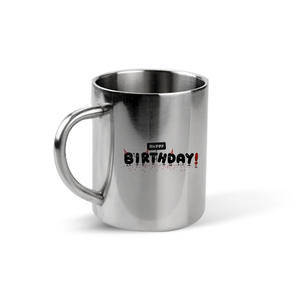 Topjlh vente en gros top événement fête logo imprimé tasses à café en acier inoxydable tasses à impression personnalisée logo tasse avec poignée - Product Image 3
