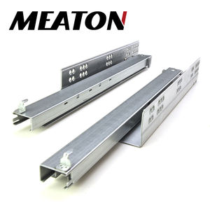Meaton-guías de cajón para gabinete, riel deslizante de cierre suave y abierto - Product Image 2