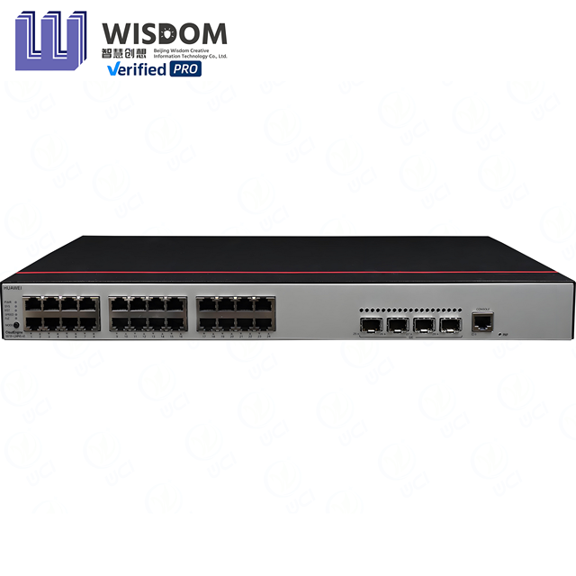 For S5735-L24P4S-A1 24-Port 1U 10/100/1000Mbps PoE Switch VLAN Support 336Gbps/3.36Tbps QoS Capacity NIB Stackable SNMP