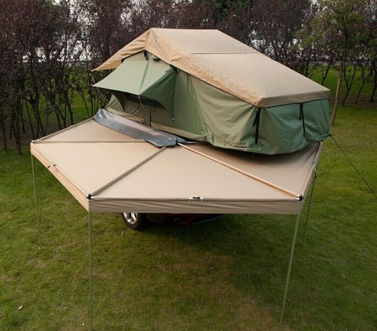 270 градусов холст Солнцезащитные Тенты 4WD сторона лисы тент