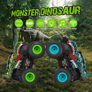 1:20 2,4GHz Frequenz Kinder-Spielzeug mit Musik und Licht, Experten-Ferngesteuertes Stunt-Auto mit 360-Grad-Rotation und Großfuß-Dinosaurier - Product Image 6