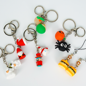 Designer Business <b>Key</b> <b>Ring</b> Holder 3D Anime Cute Keychain Lanyard With Customized Logo - Product Image 2