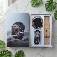 Smartwatch C40 Pro per Uomo, Display Touch Completo da 2,19", Chiamate BT, Impermeabile IP67, Monitoraggio del Sonno e Fitness, Logo Personalizzabile