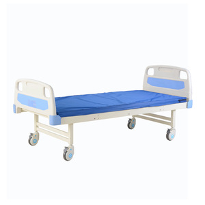 Lit médical manuel Lechi avec garde-corps en fer moulé par injection ABS, roues silencieuses pour hôpital et usage domestique - Product Image 3