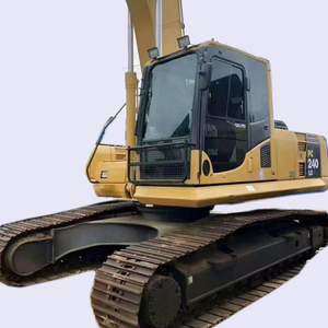 Excavadora pesada usada Komatsu PC240 24Ton Digger Excavadora de orugas Komatsu de segunda mano - Product Image 1