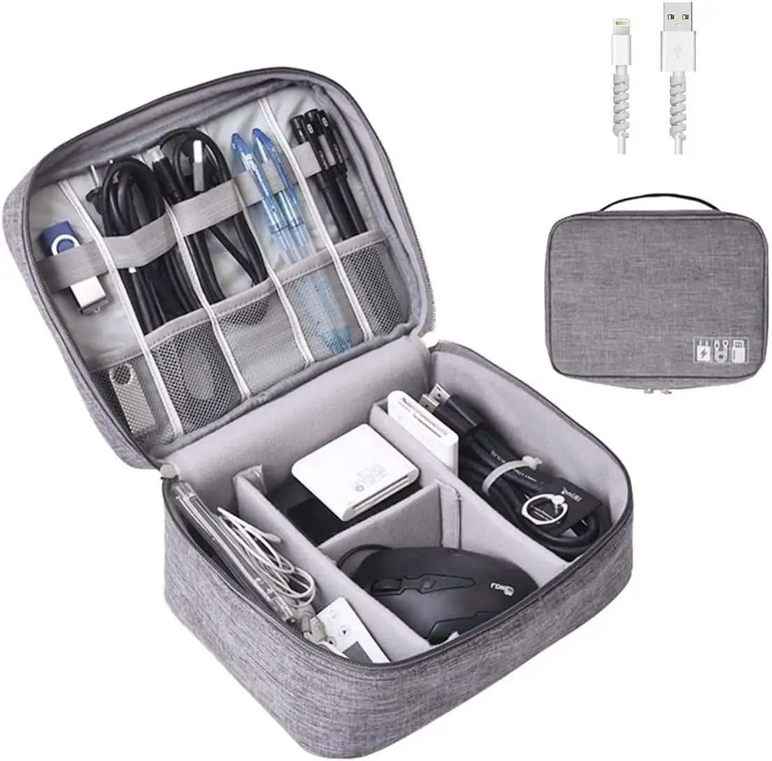 Gadgets Bag Pouch Electronics Accessories Organizer Travel Gear Storage Case Bag