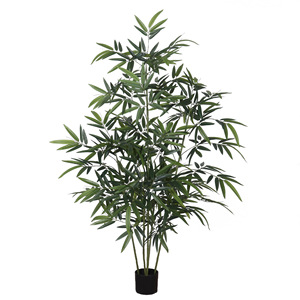 <span class=keywords><strong>Bambou</strong></span> <span class=keywords><strong>artificiel</strong></span> en plastique, plante verte bionique, faux arbre en pot, décoration intérieure, accessoires de photographie de mariage - Product Image 1