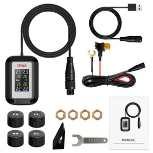 Bluetooth Tpms 車用リアルタイムモニタリングモバイルアプリ付き できない プログラミングクイックマッチデュアルディスプレイタイヤ空気圧センサー - Product Image 6
