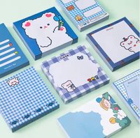 Kustom Mini lucu daun longgar Catatan Pad To-Do List coklat Notepad alat tulis sekolah Papeleria catatan tempel