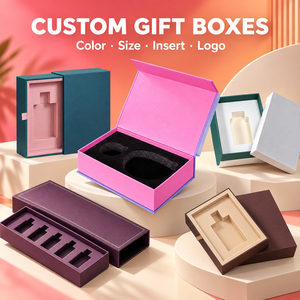 Boîte à tiroir de luxe personnalisée en gros avec logo, emballage rigide en carton pour parfums, cosmétiques <span class=keywords><strong>et</strong></span> coffrets cadeaux de soins de la peau - Product Image 6