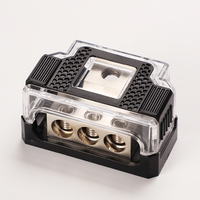 Bloc de distribution d'amplificateur audio pour voiture, bornier d'alimentation pour accessoires de câblage de subwoofer stéréo
