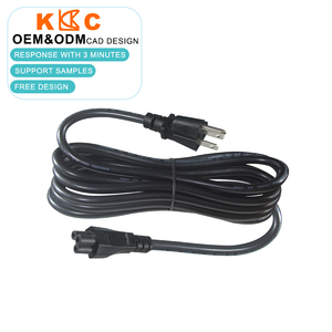 Cable de alimentación US NEMA 5-15P a C5 - Opciones de 18AWG/16AWG/14AWG con revestimiento SVT/SJT/SJTOW - Product Image 1