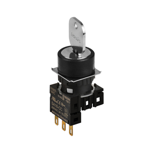 Nouveau commutateur sélecteur à clé Autonics Série S16KR S16KR-2AKC/S16KR-2AK2C/S16KR-2AK3C - Product Image 1