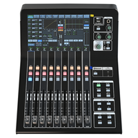 Console de mixage audio numérique professionnelle multifonction 16 canaux OEM en métal avec extension de boîtier de scène d'enregistrement multipiste Dante