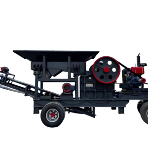 Afrique du Sud : Prix avantageux, grande capacité, 40 TPH, PE 250*1000, équipement mobile de fabrication de sable pour déchets de construction et pierres - Product Image 1