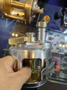 Moulinets de pêche en haute mer Gold Marine Ocean Tuna Shark Offshore 2 vitesses 80W 130W pour la pêche au trolling de gros gibier - Product Image 2