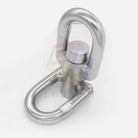 Connecteur pivotant de type UE en acier inoxydable 316, mâchoire pivotante et mâchoire