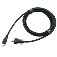 Câble USB3 Vision Câble USB 3.0 Type A Mâle vers Type B Mâle avec Double Vis pour Ordinateur Industriel