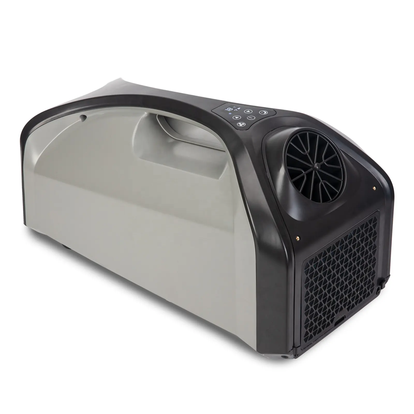 DELF Breeze-Aire acondicionado portátil, compresor de refrigeración para trabajo al aire libre, AC DC 24V, 2550BTU, novedad de 2022