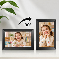 Marco de Fotos Digital de 7 Pulgadas a Precio de Mayoreo, Compatible con la Aplicación Uhale, Control Remoto, Función de Reloj, Álbum de Fotos Electrónico Inteligente
