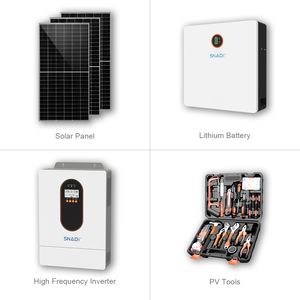 SNADI 5KW 오프 그리드 태양열 시스템 <span class=keywords><strong>10KW</strong></span> 가정용 태양 에너지 시스템을위한 완벽한 태양열 인버터 태양 광 발전 시스템 - Product Image 3