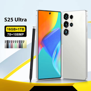 สมาร์ทโฟนรุ่นใหม่ S25 Ultra 5G ปี 2025 รองรับซิมคู่ ระบบปฏิบัติการ Android Octa Core หน่วยความจำ 16GB + 1TB ปลดล็อคด้วยใบหน้าและลายนิ้วมือ - Product Image 3