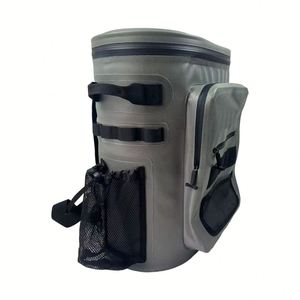 Mochila Refrigerada Impermeable de Nailon de 24L, Aislante del Calor, Suave, Resistente a Fugas, Ideal para Camping, Playa, Pesca y Picnic - Product Image 4