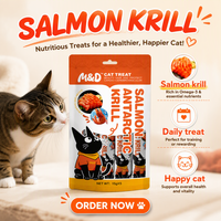 MAIDOU Friandises pour chats au poulet riches en protéines, sans céréales, compressibles et léchables, pour petites races, favorisant la santé digestive et un pelage brillant