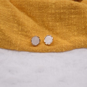 Bukwang Váy Nút Nút đá cẩm thạch cho tùy chỉnh làm việc Áo sơ mi nửa nút - Product Image 5
