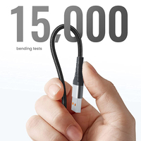 Lito LD08 produsen untuk iPhone ponsel Android pencahayaan mikro Tipe C kabel Data Usb, jalur Data transmisi kecepatan tinggi