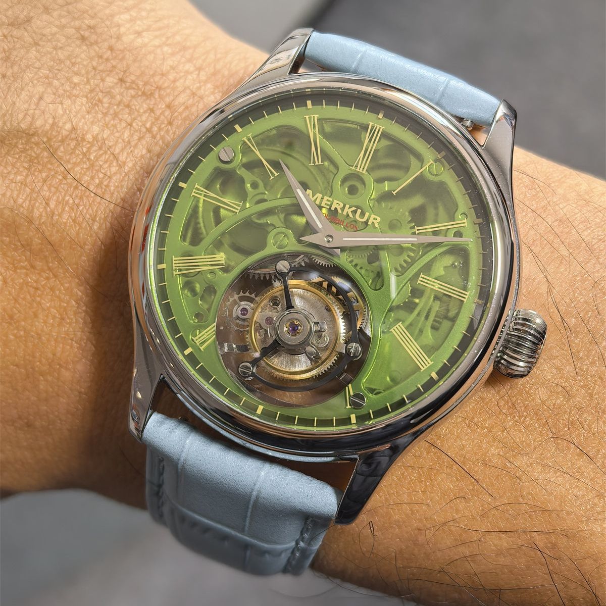 สีเขียว