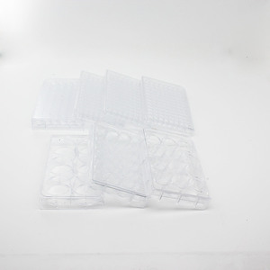 Autre plaque carrée à 96 puits, fond plat, en PP, pour la culture cellulaire et bactérienne - Product Image 3