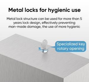 AOLQ ticari duvara monte temizlik peçeteleri & Tampon kadınsı hijyen dağıtıcılar <span class=keywords><strong>s</strong></span>ıhhi ped dağıtıcı okul için - Product Image 5