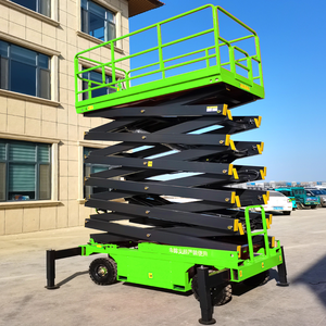 Plataforma elevadora de tijera móvil sobre orugas, 4m, 6m, 8m, <span class=keywords><strong>10m</strong></span>, 12m, 14m, 15M, 16m, 18m, envío gratis - Product Image 4