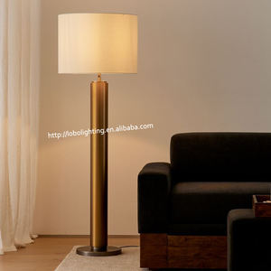 Lámpara de pie moderna grande para dormitorio de Hotel de lujo dorado personalizado con lista Ul para habitación de invitados de la Suite Marriot Springhill - Product Image 3