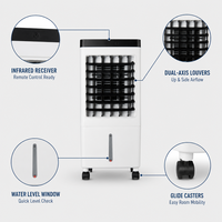 Climatiseur portable électrique mini de haute qualité pour usage domestique – Unité de refroidissement domestique très vendue en plastique