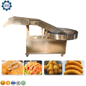 Machine à paner automatique à haute capacité <span class=keywords><strong>pour</strong></span> pâtés à la viande, nuggets de poulet, aliments, poisson, hamburgers, galettes, tempura - Product Image 5