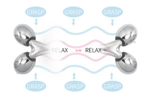 Rouleau de <span class=keywords><strong>massage</strong></span> facial portatif de marque privée Double rouleau de <span class=keywords><strong>massage</strong></span> en forme de Y pour l'élimination du cou et la réduction des rides - Product Image 2
