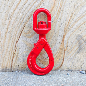 Crochet de levage en acier G80, crochet pivotant autobloquant à vendre - Product Image 1
