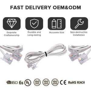 Afgeschermde koperen Ethernet LAN-kabelboom RJ45-connectorbord voor computer, motorfiets, CCTV, IP-cameramodule, netwerkswitch - Product Image 4
