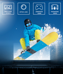 4.7-6.7 inch VR trò chơi thực tế ảo cho điện thoại thông minh Điện thoại thông minh kính ống nhòm trò chơi video với ống kính VR hộp - Product Image 5