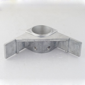 مصقول الألومنيوم الزاوية دعامة متقاطعة وصلة أنبوب تركيبات - Product Image 2