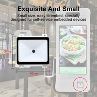 Pemindai Kode Batang Tertanam 1D 2D Modul Tetap Kode QR Bus Pembaca Kode QR Mesin Penjual Otomatis Tertanam Di Dinding Pemindai Kode Batang