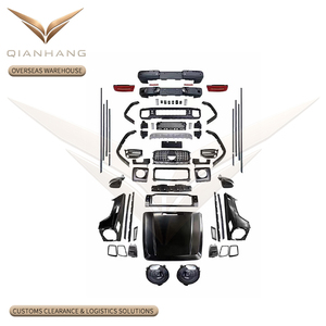 Kit carrosserie <span class=keywords><strong>AMG</strong></span> W463 à W464, pare-chocs avant et arrière, calandre, capot, garde-boue pour Classe G G Wagon 2004-2018 OE:A463 885 11 01 - Product Image 1