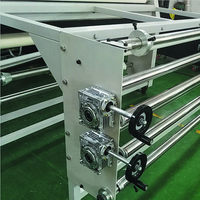 Rouleaux de tissu pour Sublimation, 1.6m/5ft, grand format, Machine de presse à chaleur automatique, grande vitesse